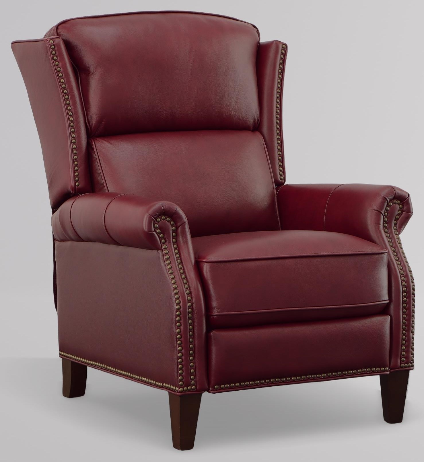 Synergy home shop leather pushback recliner